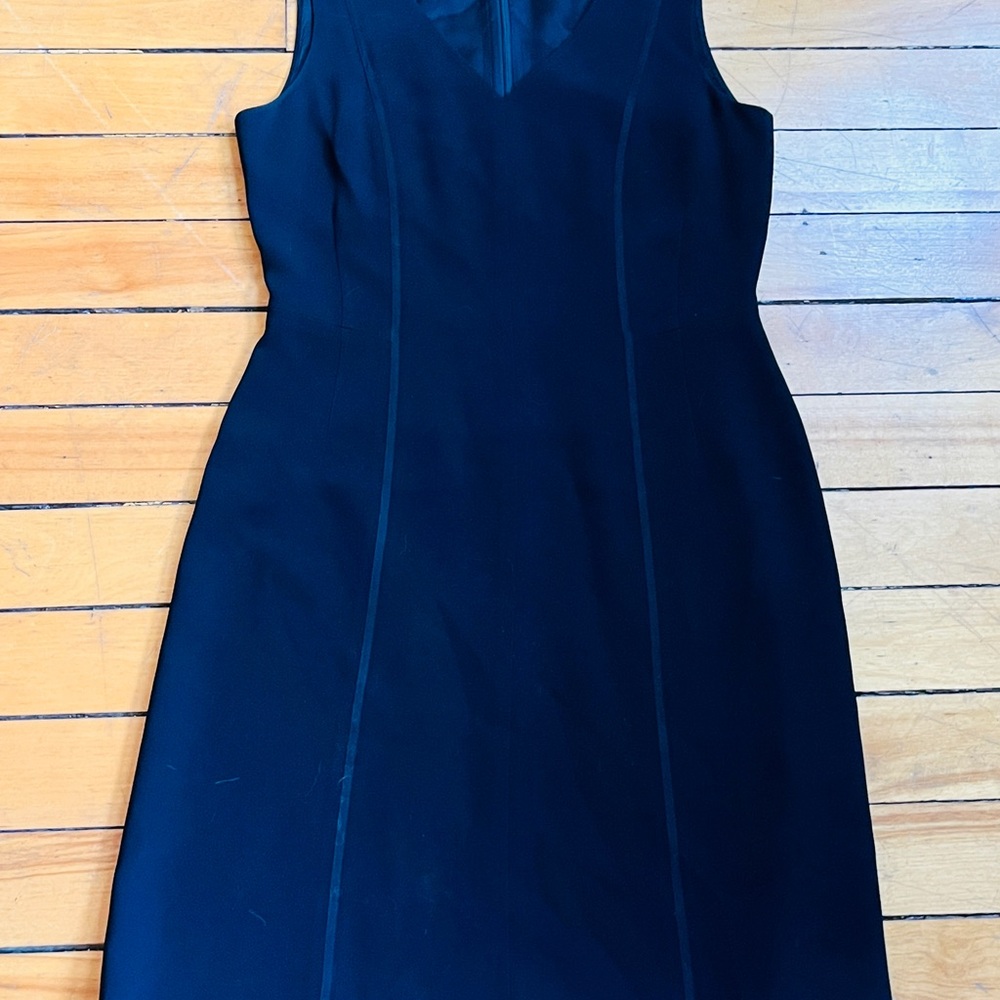 Casual Corner Black Midi Dress